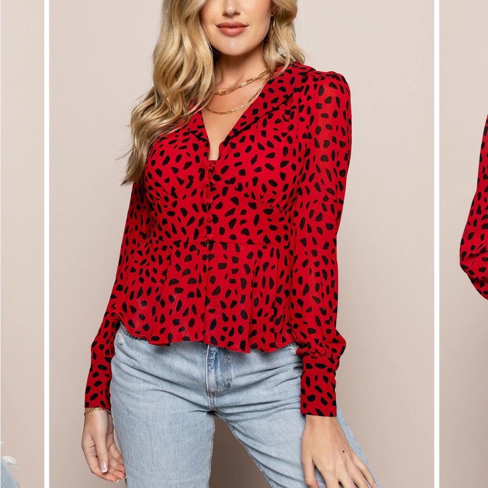 En Saison Blouse- Size XS